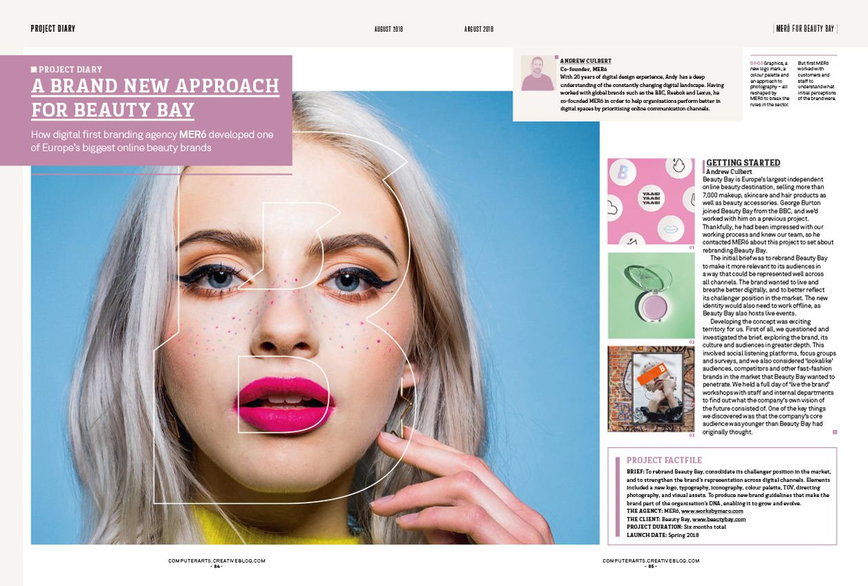 Digital-first design studio MER&oacute; are changing how brands look at beauty