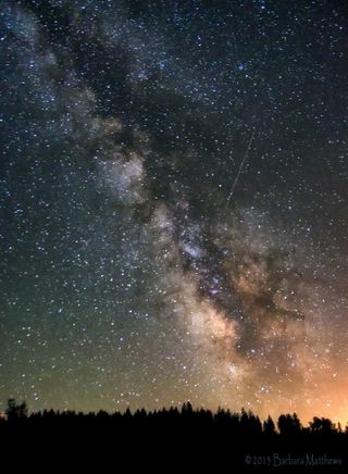 2013 Perseid Meteor Over Nevada County, California