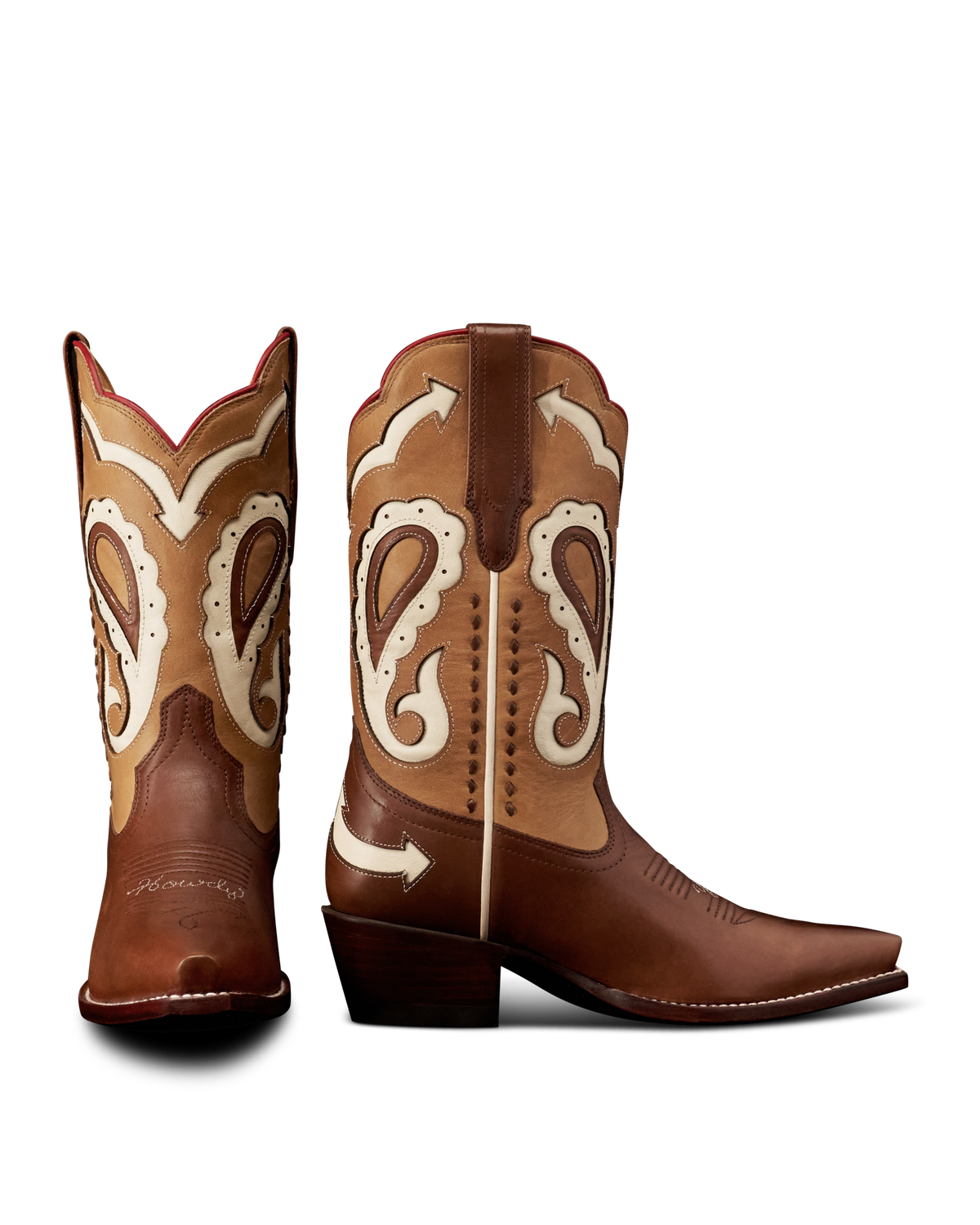 The Sadie - Brown Multi Cowhide