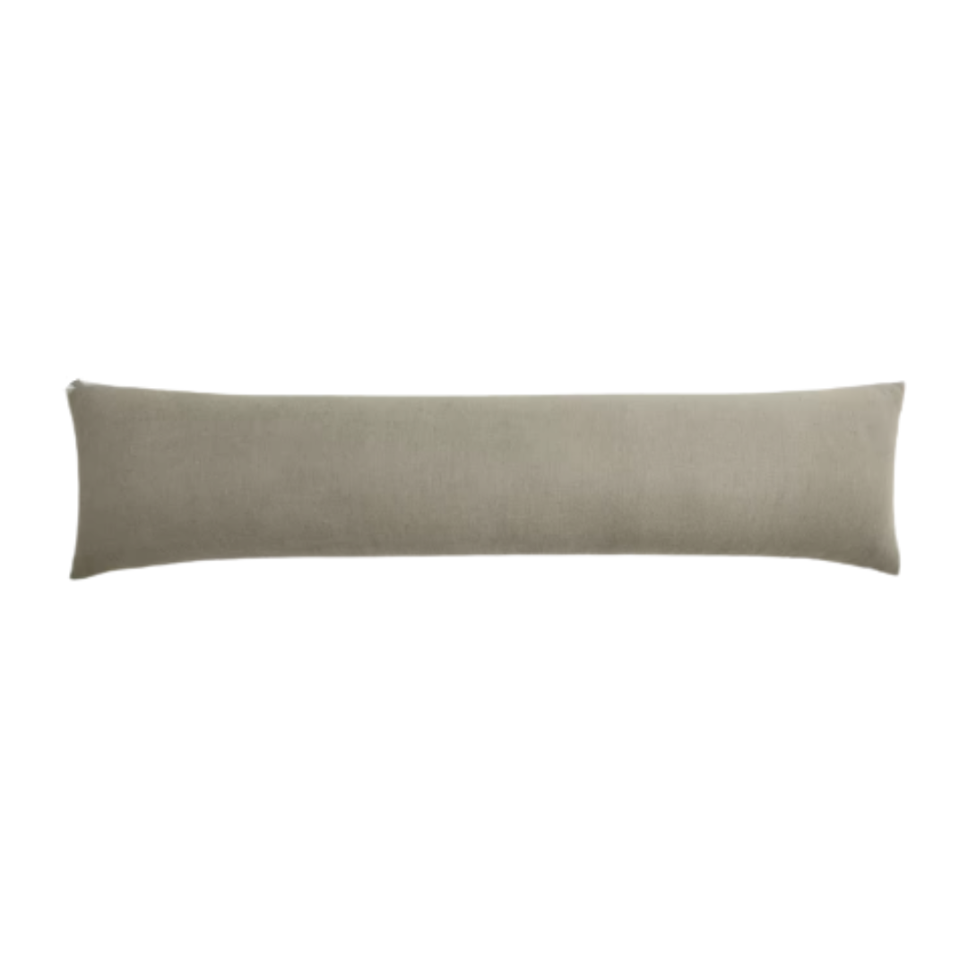 Linen lumbar pillow cover