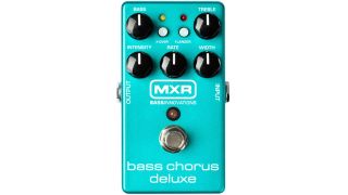 A MXR M83 Bass Chorus Deluxe guitar pedal