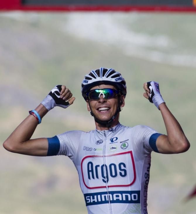 Warren Barguil (Argos-Shimano) wins stage 16 of the Vuelta