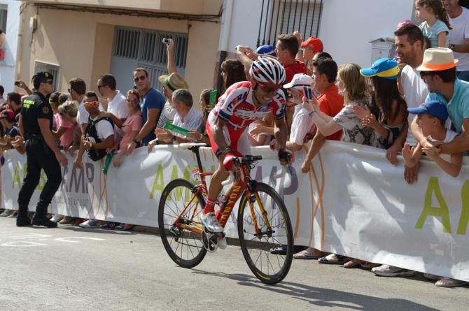 Joaquim Rodriguez (Katusha) finishes third