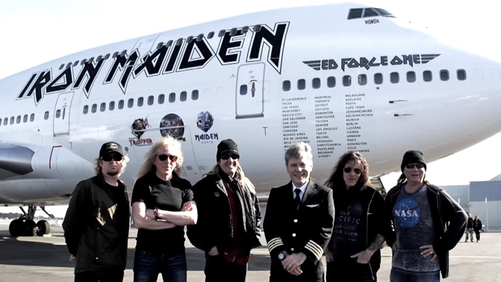 Iron Maiden Plane Inside