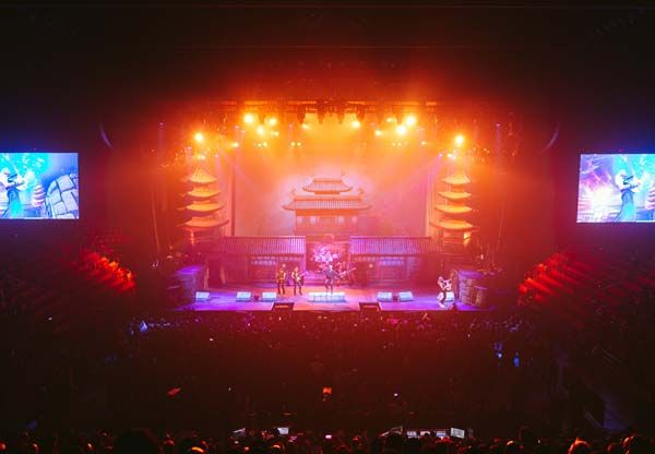 Iron Maiden onstage