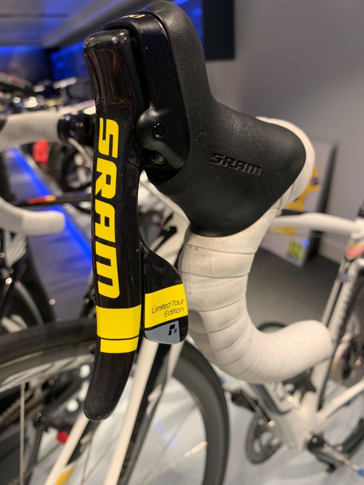 The bike comes with Sram's Limited Tour Edition groupset