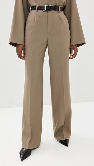 Róhe Relaxed Single Pleated Trousers