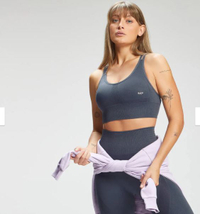 MP Women's Tempo Seamless Sports Bra | now 45% off at MyProtein
Adjustable straps, a supportive band and sweat-wicking tech are just a few of the reasons to pick up this great sports bra at nearly half price. High heat "zones" have easy ventilation areas, and it's really stretchy. Originally £28, save 45%.