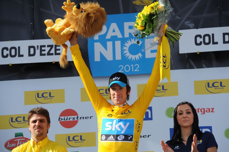 Bradley Wiggins big 2012 season started with victory at Paris-Nice