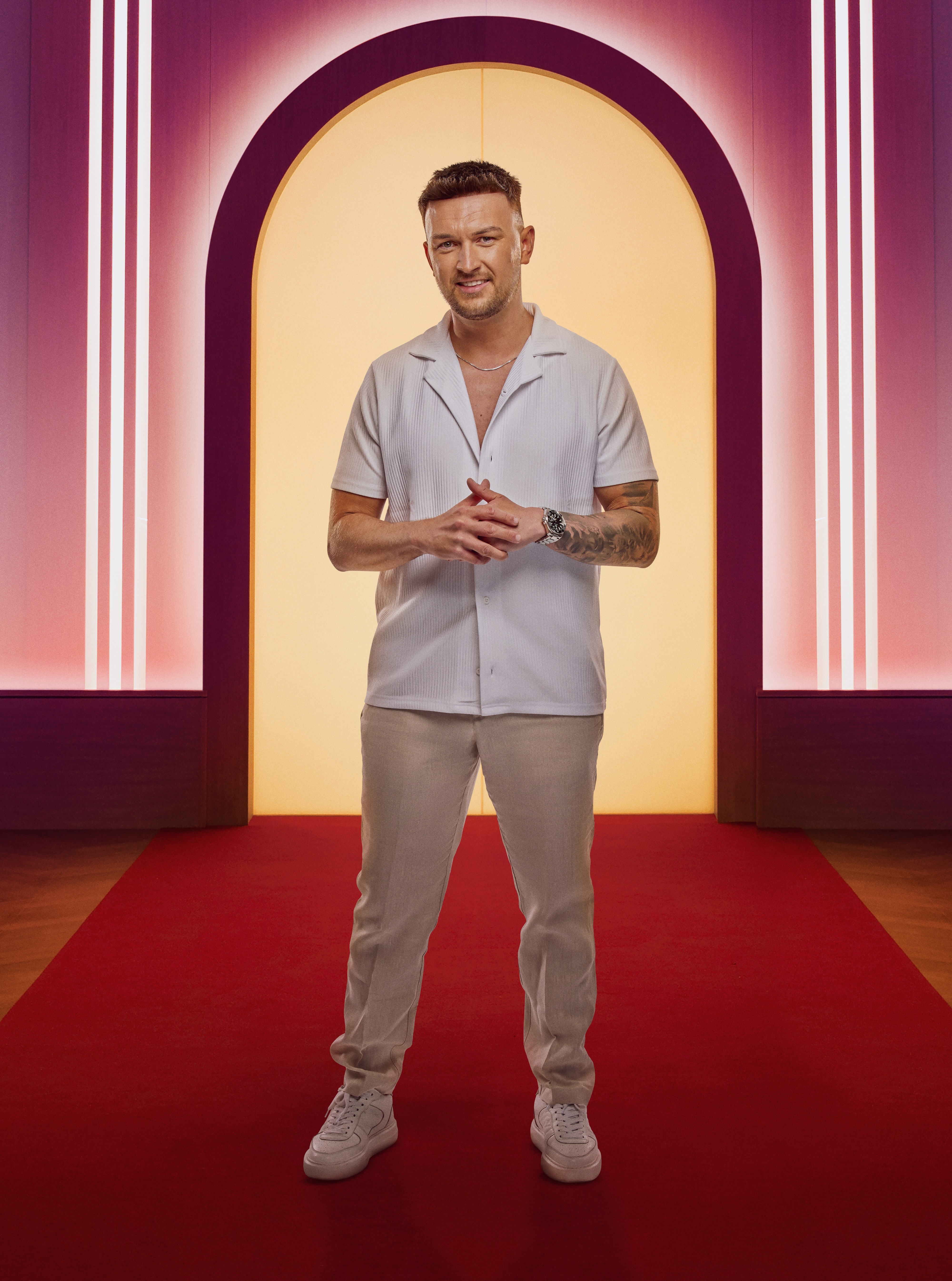 Love is Blind: UK: Season 2. Ross M in Love is Blind: UK: Season 2. Cr. Courtesy of Netflix/Tom Dymond Â© 2025