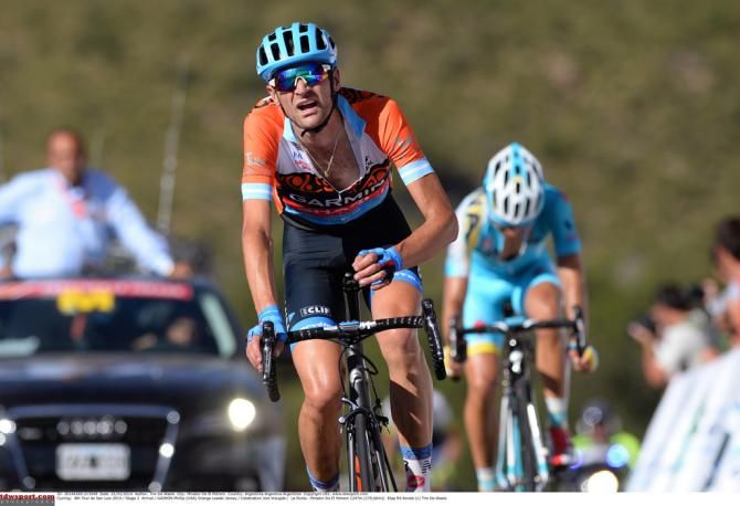 Phillip Gaimon held onto the leader's jersey
