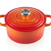 Le Creuset Signature Cast Iron Casserole Dish in Volcanic (20cm) - was £225, now £168.75 at eCookshop
