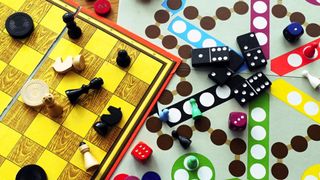 best board games for two players - two gaming boards and figures