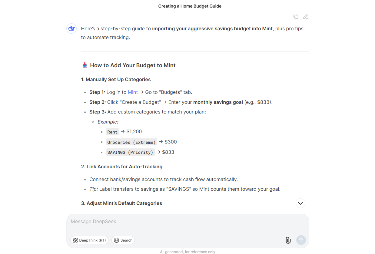 Deepseek