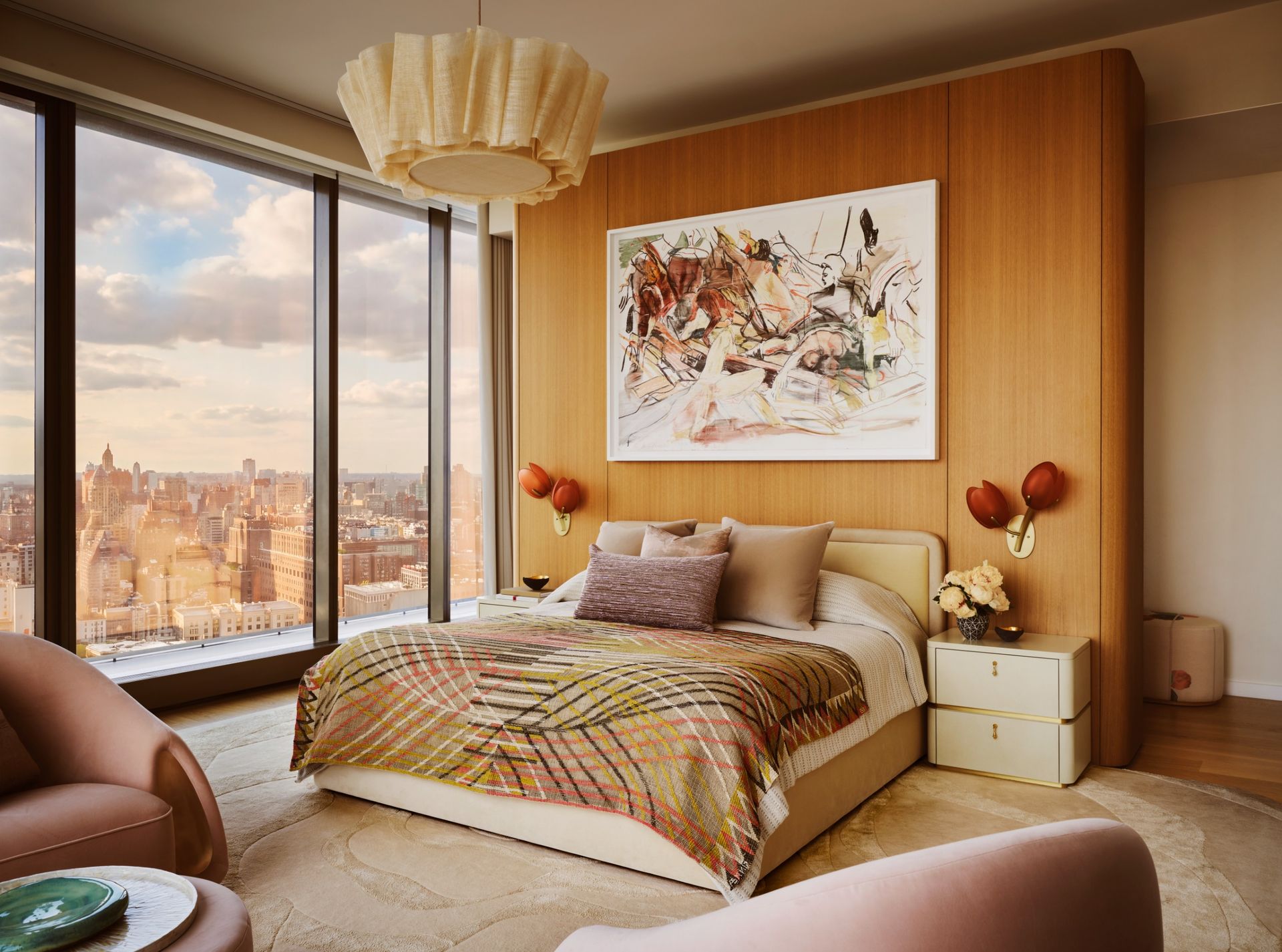 Kelly Behun apartment interior in New York City for Ambassador Randi Levine