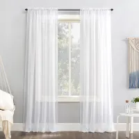 Wayfair Basics Sheer Curtain 59" x 84" Panel: was $15 now $7 @ Wayfair