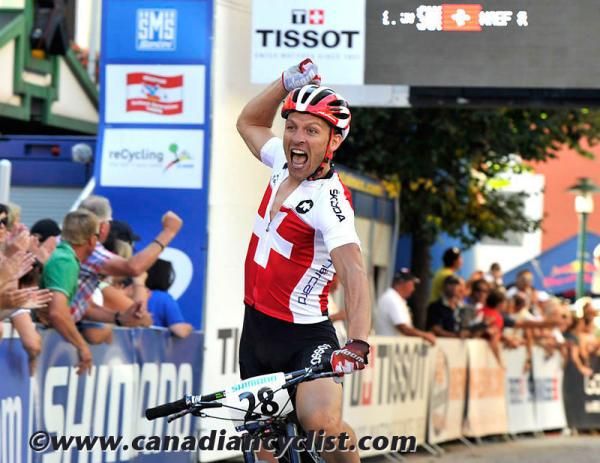 Ralph Naf (Switzerland) wins the first men's eliminator world title