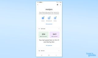 Nest Wifi Pro app screenshot