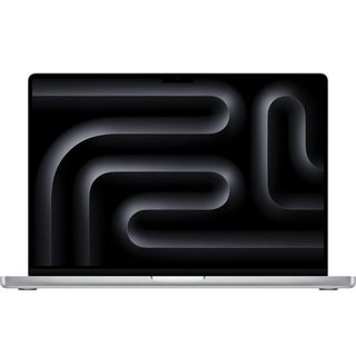 MacBook Pro 16-inch (M3 Max, 2023) in silver on a white background