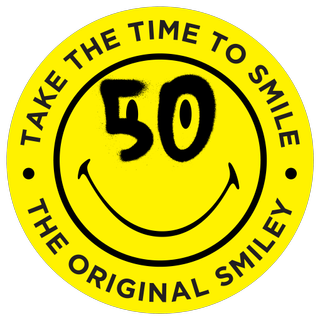 Smiley 50th anniversary logo by André Savaiva