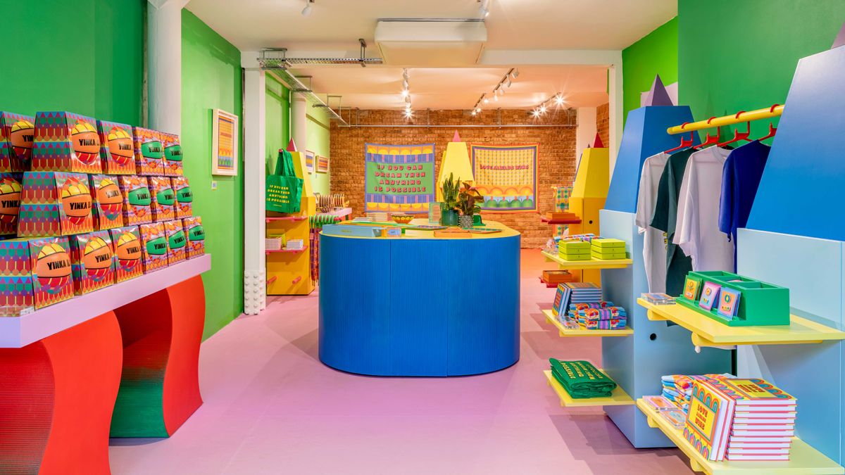 Yinka Ilori shop opens in Shoreditch, London