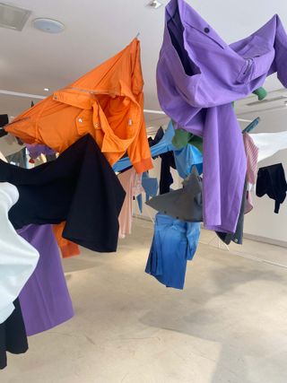 Installation of collection in Paris