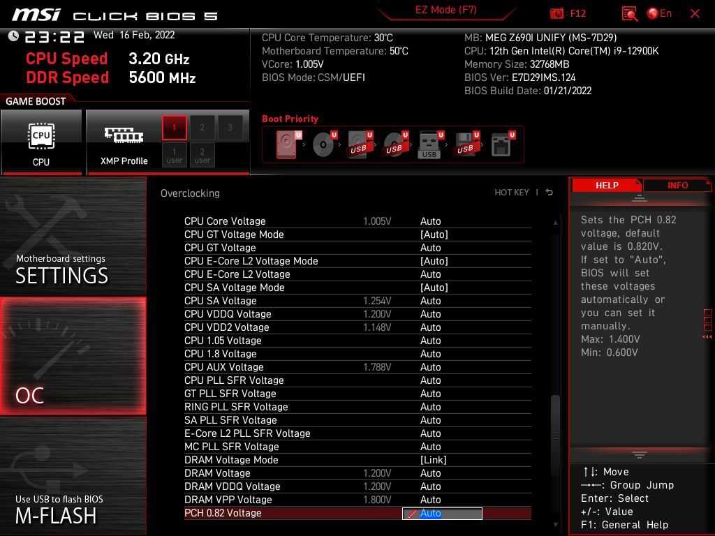 MSI MEG Z690I Unify