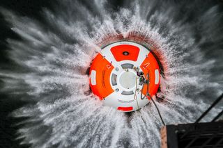 Tycho Deep Space Capsule Drop Test