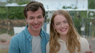 Nathan Fielder and Emma Stone in The Curse