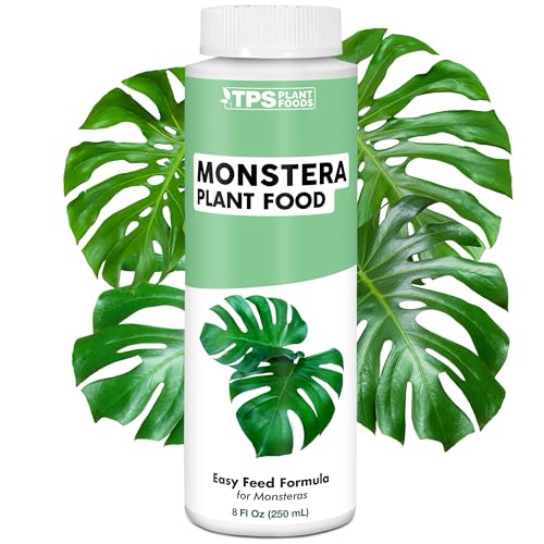 Tps Nutrients Monstera Plant Food for Monsteras and Philodendrons, Tropical Houseplant Liquid Fertilizer 8 Oz (250ml)