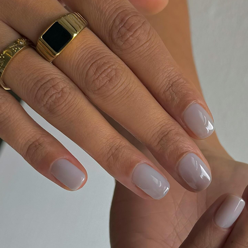 Not Milky White, Not Pink—This Is the Understated Nail Colour Fashion People Can’t Get Enough Of