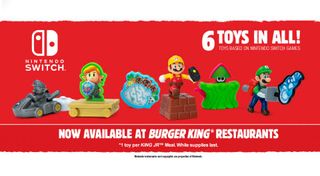 Nintendo toys at Burger King