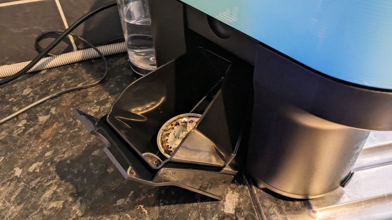 Nespresso Vertuo Pop being tested in writer's home