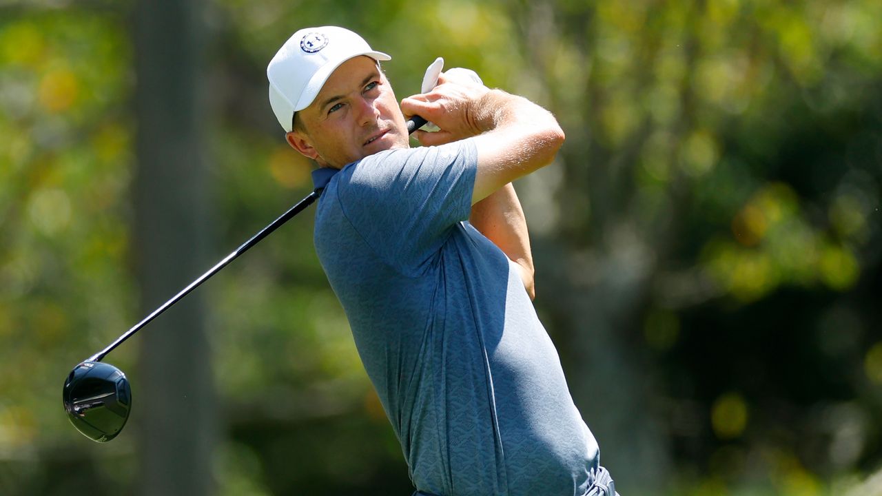 Jordan Spieth in the Tour Championship at East Lake