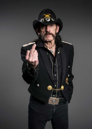 Lemmy at the Classic Rock Awards in 2015