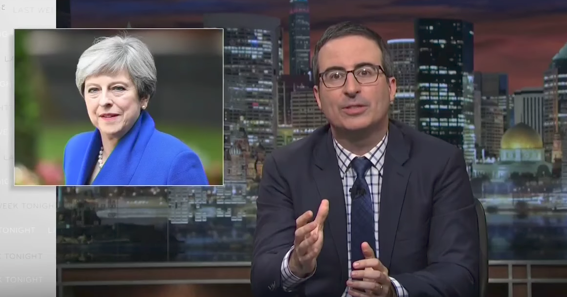 John Oliver talks about the UK election