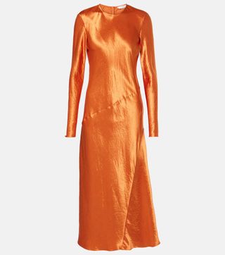 Elogio Satin Maxi Dress