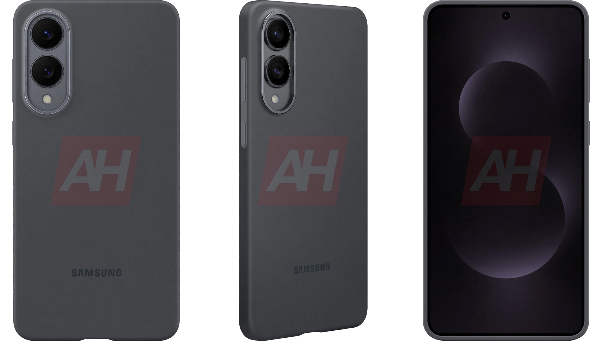 Leaked images of Samsung phone cases for the Samsung Galaxy S25 Edge via Android Headlines