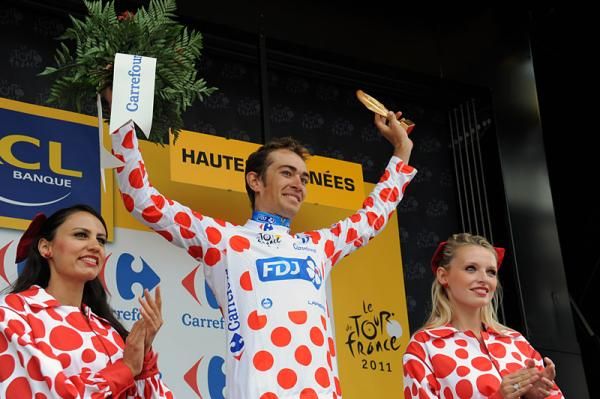 J&eacute;r&eacute;my Roy (FDJ) may have fallen short of a Tour stage win, but he's the new leader of the mountains classification.