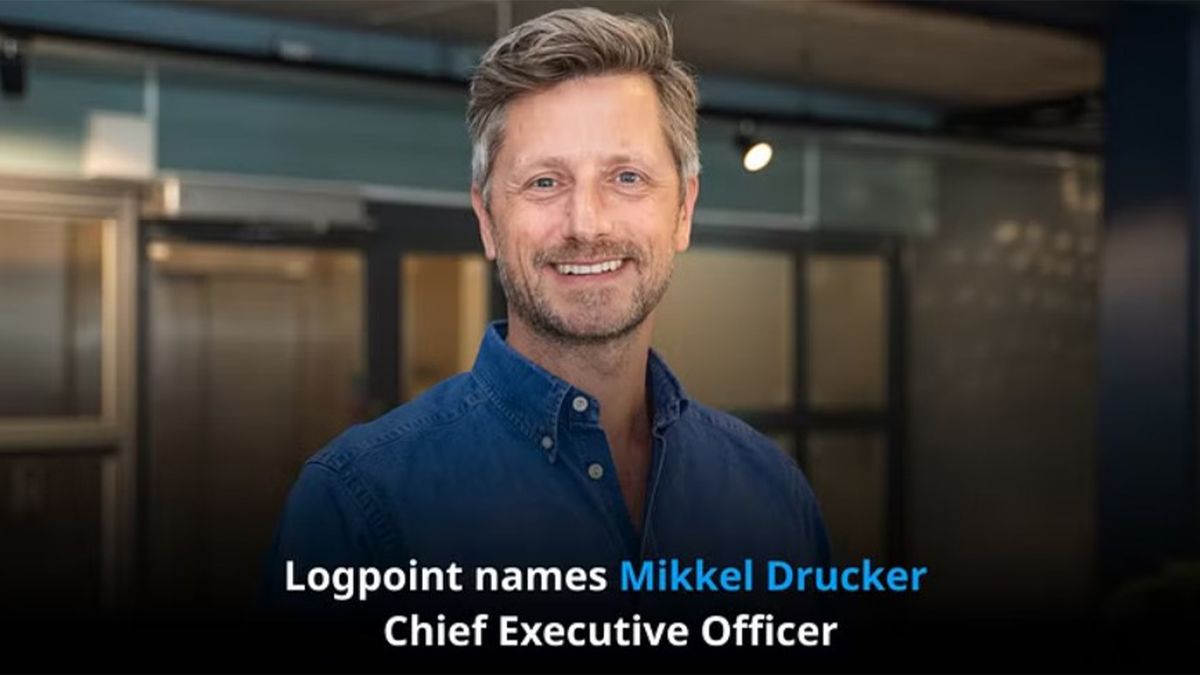 Logpoint CEO Mikkel Drucker press image.