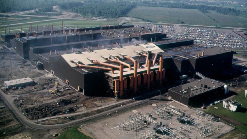 FORD MOTOR COMPANY'S NEW CASTING PLANT AT FLAT ROCK, 1973