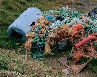 recycled nylon, created by regenerating fishing nets and other ocean waste