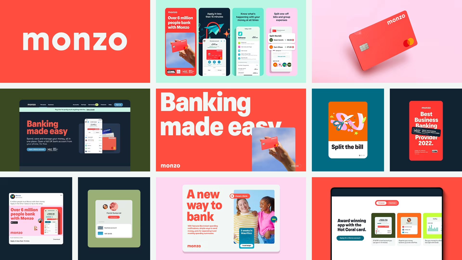 Monzo brand 