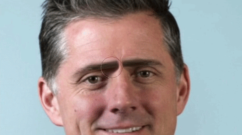 Liquify tool effects in action