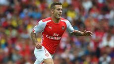 Jack Wilshere in action in the Emirates Cup 