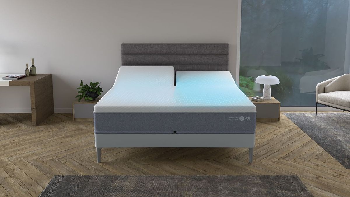 The new ClimateCool Sleep Number bed.