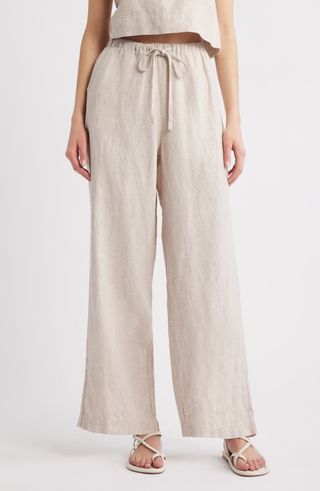 Emmie Linen Drawstring Pants