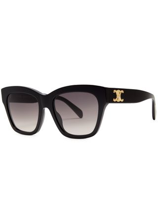 Oversized Square-Frame Sunglasses