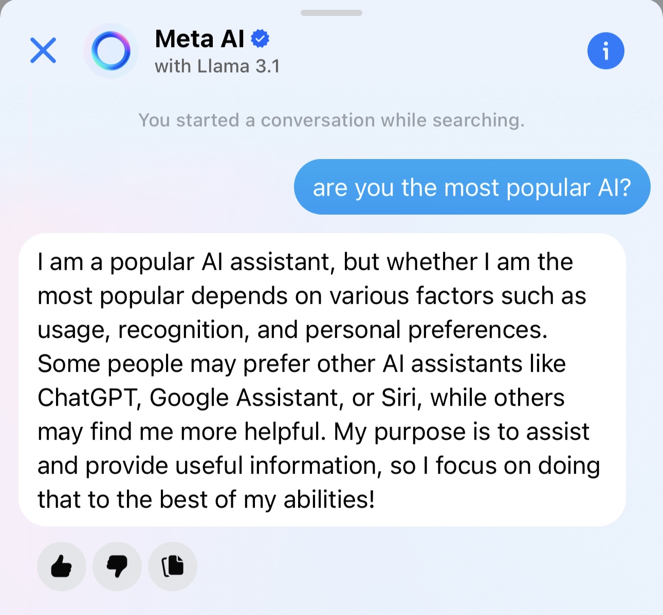 AI popularity