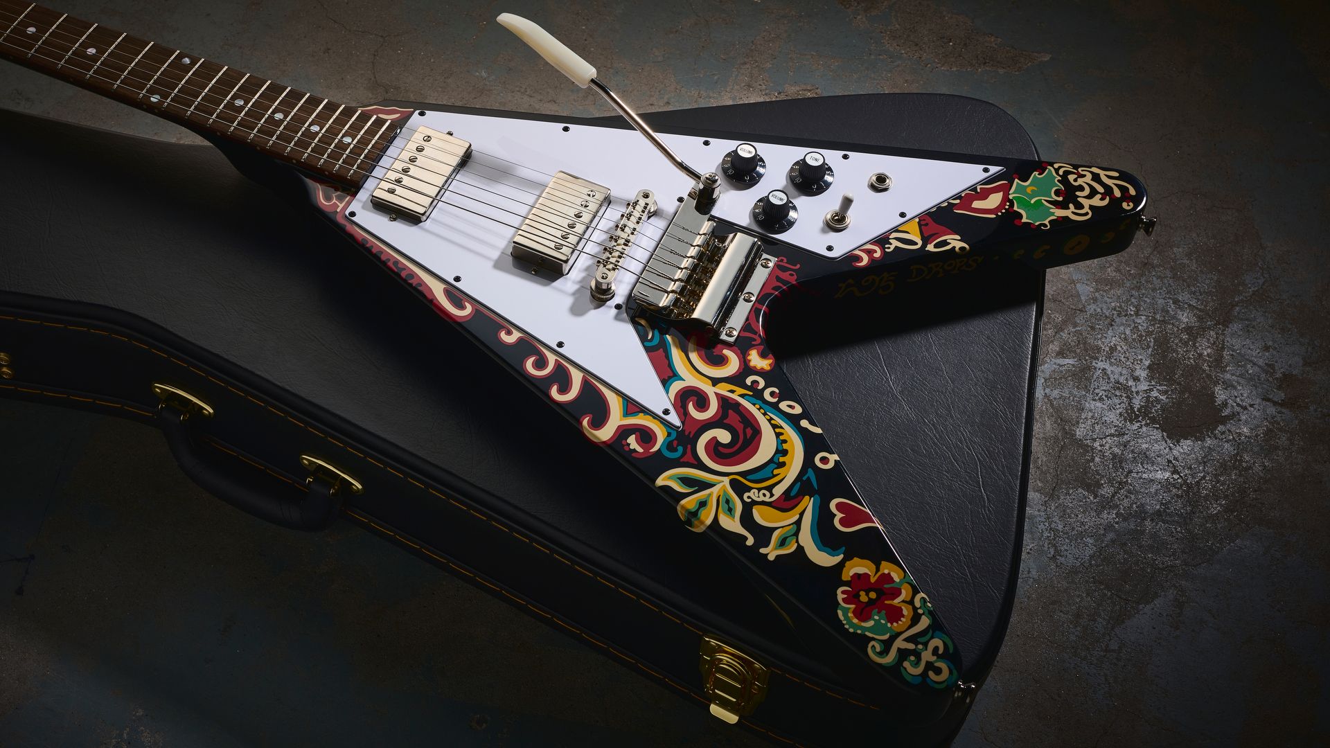 Epiphone Jimi Hendrix Love Drops Flying V review | Guitar World